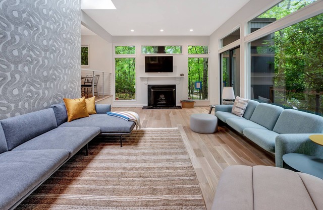 Newly renovated light-filled architect designed modernist home