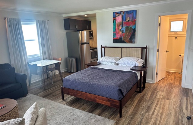 Newly renovated studio! Our 'bnb used to be a 50's motel that was converted to condos