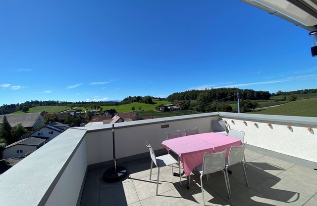 Newly renovated vacation apartment Hopfenblick 100sqm 6 persons roof terrace