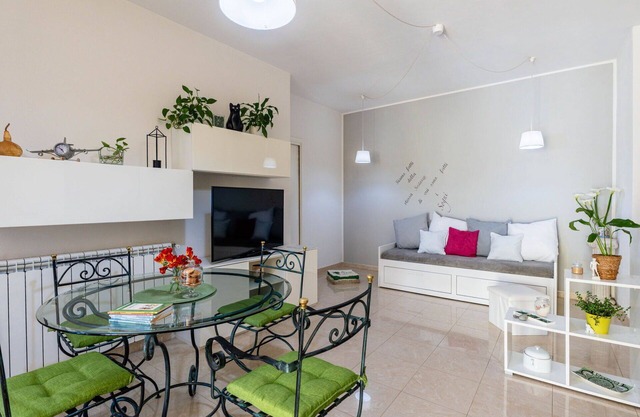 Nice apartment for 4 people with WIFI, TV, balcony, pets allowed and parking