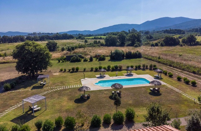 Nice apartment with pool, A/C, WIFI, TV, terrace, pets allowed, panoramic view and parking