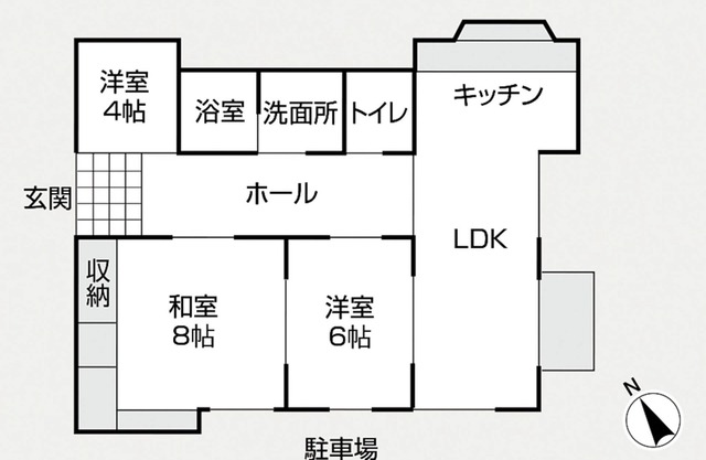 Nonsmoking Onestory house for rent in Kujukuri/Sambugun Chiba