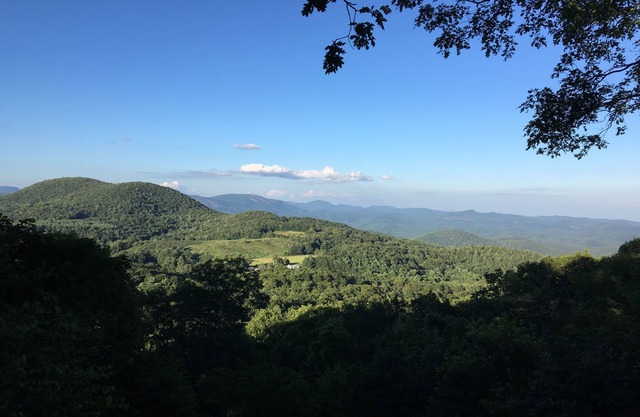 North Georgia Mountain Home with views of North and South Carolina.
