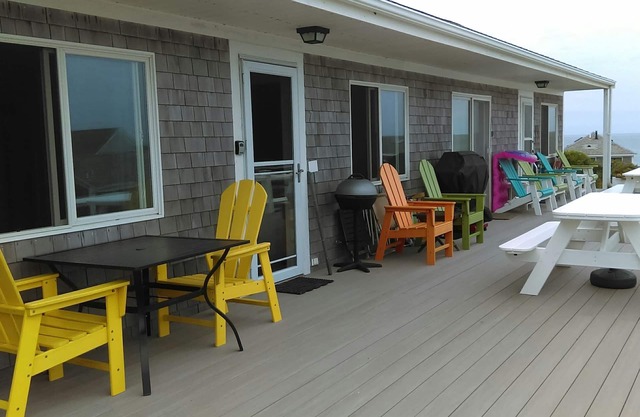 North Truro Condo: Ocean Views, Private Beach, Towels, Bedding & Linens Provided