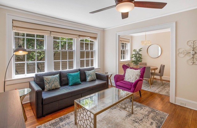 Oasis Overlooking Forsyth Park w/Private Balcony & Parking by Lucky Savannah