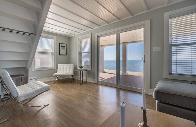 Ocean Front Beach Home: Walk out back door to ocean in steps. Unparalleled views