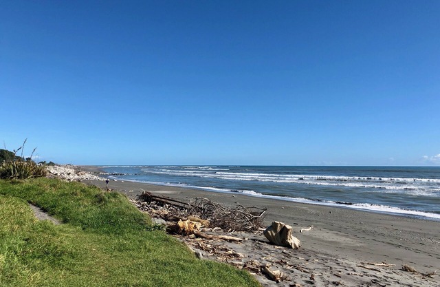 Ocean on the doorstep.