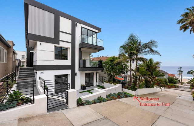 Ocean View 1 Block from Beach. 12min drive to Forum, Sofi Stadium & Intuit Dome