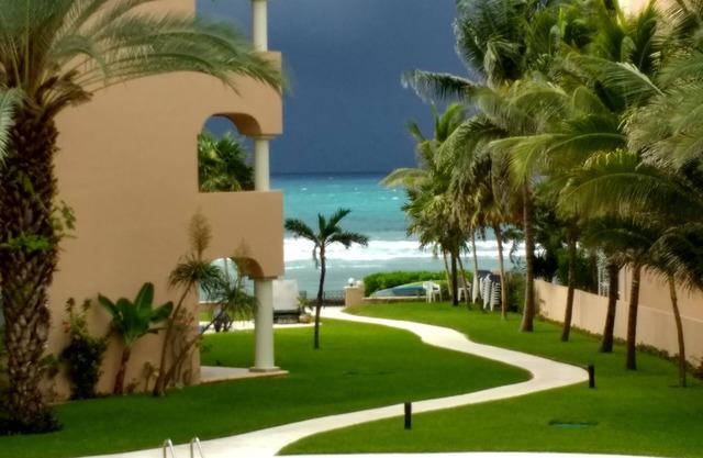 Ocean view luxury condo with a outstanding deck
