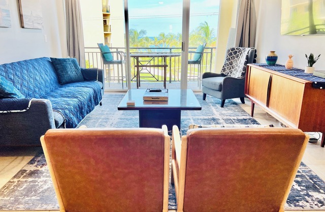 Ocean views. Racquet Club in newly renovated unit. Walk to the best of Vero!