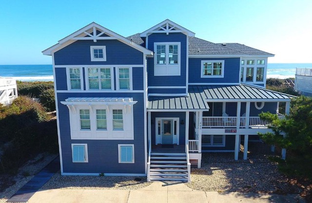 OCEANFRONT, 11 BRs, Pool, ELEV, Pool table, Theater Rm, Close to Beach Access, PI21, Family Tides