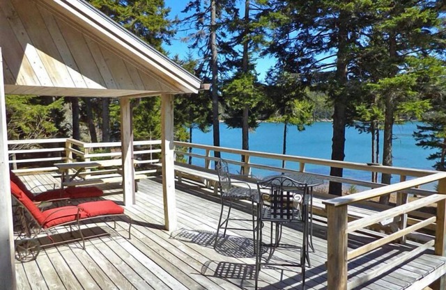 Oceanfront Cove Adventure for up to 12. Gorgeous setting. 500’ of waterfront.