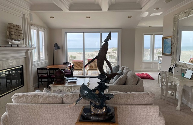 Oceanfront Home on Oxnard Dunes With Island Views Permit # 21-132-009