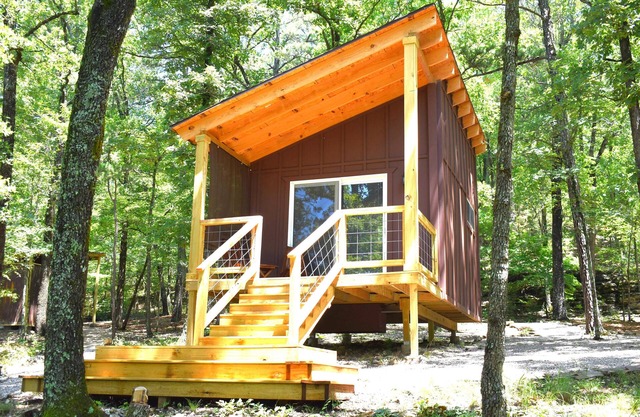 Off-Grid Glamping Cabin