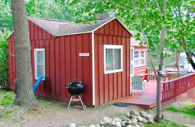 Old Minoqua Charm On Lake Minocqua With Boat Dock