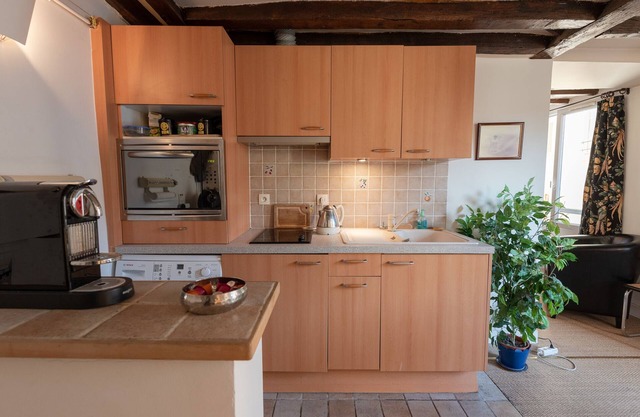 Old Stones, Wooden Beams, View on Ancient Paris Lutecia, Latin Quarter