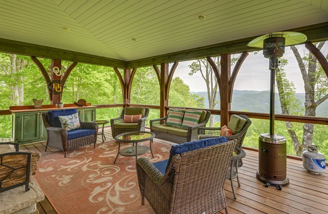 On 22 Acres: Cullowhee Craftsman Home w/Mtn Views