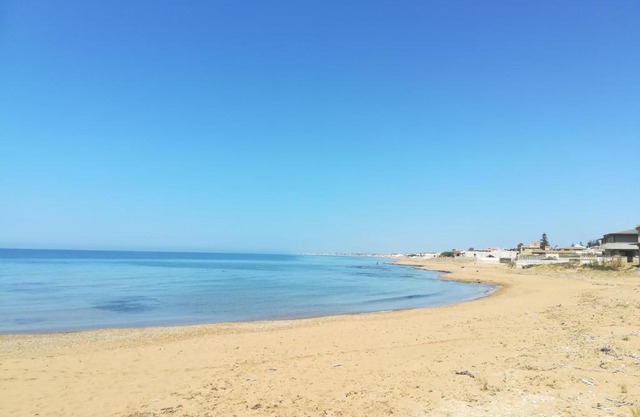 On the beach