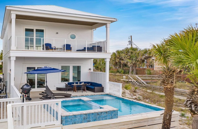 On Tide Time - Beachfront | Private Pool | SAT-SAT