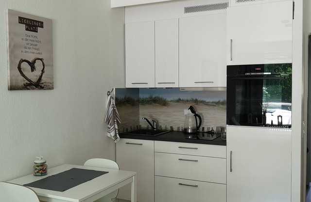 Our apartment is located in the center of Kiel-Schilksee, 200 m to the beach.
