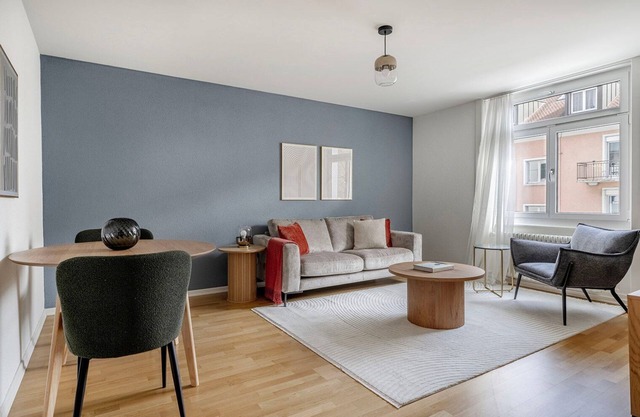 Outstanding Wiedikon 1BR w/Private W/D, near Shops, by Blueground