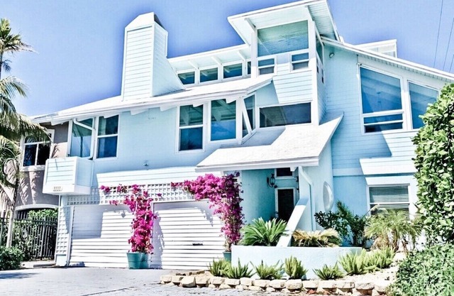 Over 150 Five star reviews. Original Florida Beach house steps from beach