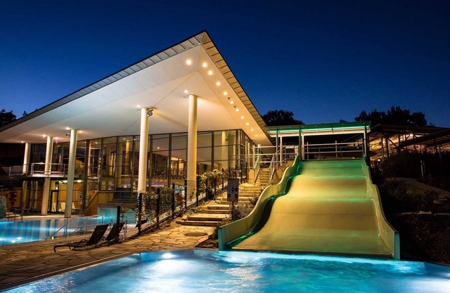 Panoramabungalow HW 09B - panoramic bungalow (DH) in the holiday village at the Therme Obernsees