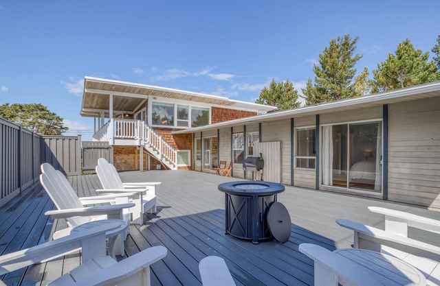 Panoramic Ocean Views, Private Patio w/Fire Table, TV Room, Modern Updates.