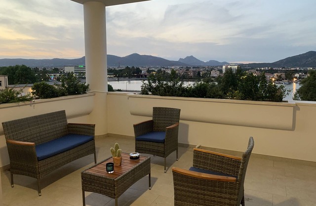Panoramic sea view apartment in the gulf of olbia
