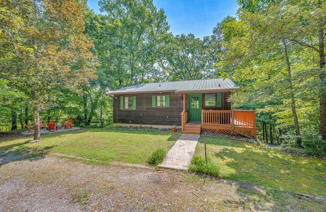 Peaceful 3 bedroom family mountain getaway in the trees!