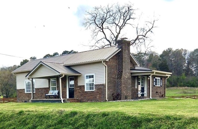 Peaceful Brick Farmhouse Retreat