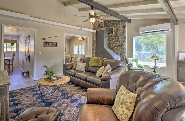 Peaceful Quilcene Riverfront Home w/ Hot Tub!