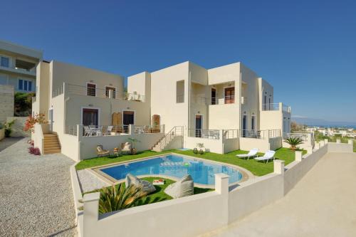 "Peach" - Sea View Maisonette by Sky Hill resorts