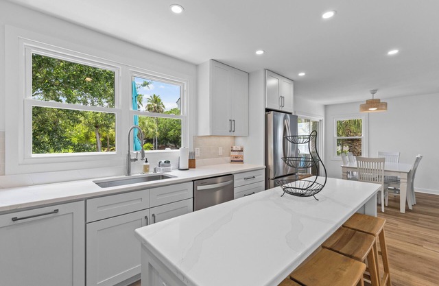 Pelican Bay 13 - Brand New Reno! 1 Block to Beach!