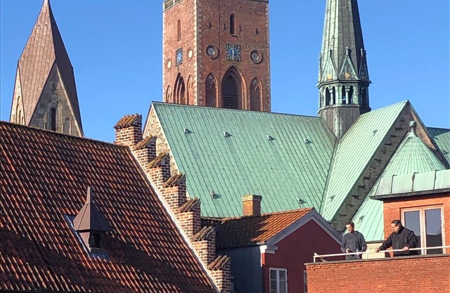 Penthouse 50 meters from the old town hall