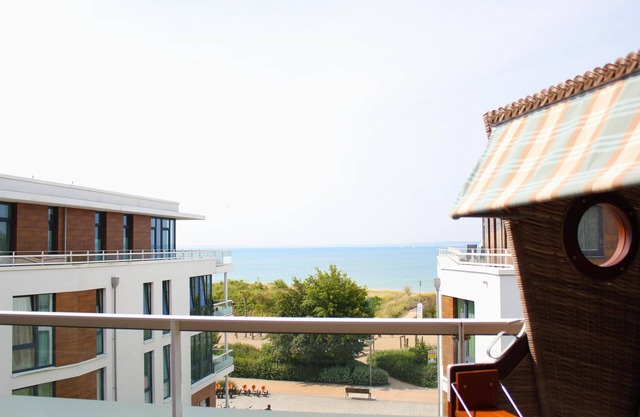 Penthouse apartment A-11 for 2 guests - great location with sea views & renovated in 2024