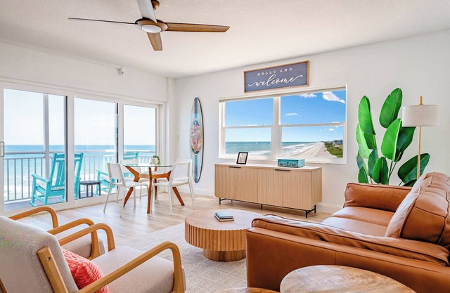 Penthouse Oceanfront Retreat – Ocean View in Every Room + Private Beach Access