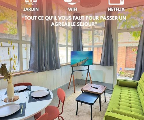Petit cocon à Douai avec jardin et Netflix