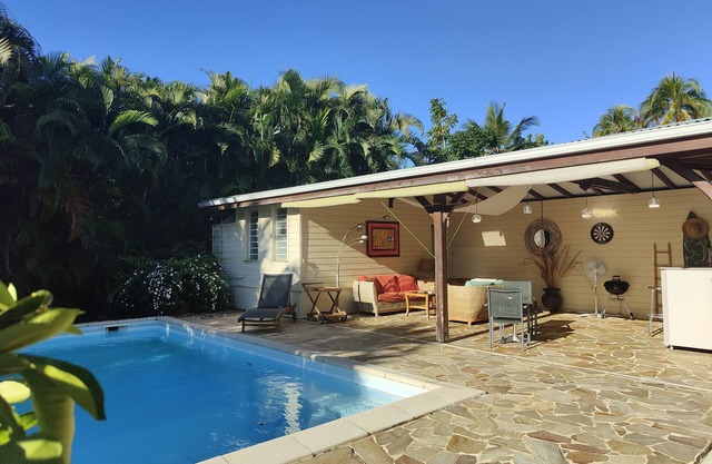 Piscine Privative et vue mer Dans Résidence Calme