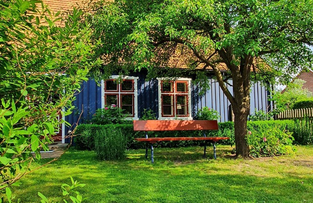 Pommernhaus Historisches Colonistenhaus Sauna Kamin Boot - Romantisch Übernachten mit Offenem Kamin