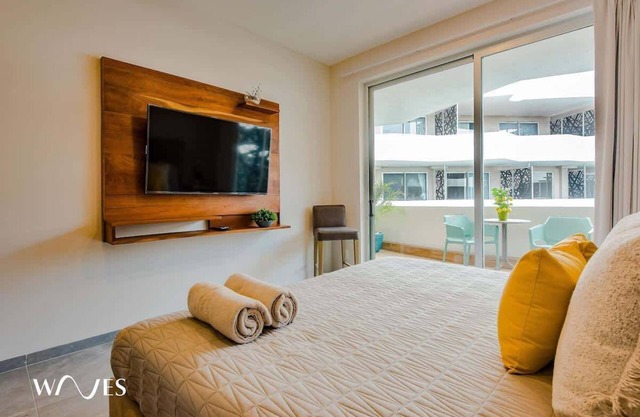 Pool View 1 Br. Steps Away from the Beach