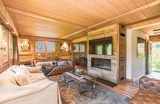 Prestigious chalet ski in ski off at Megéve