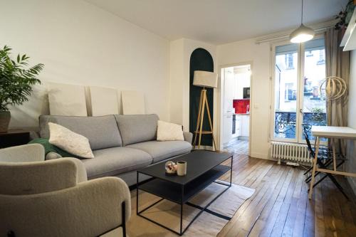 Pretty 36 m near Buttes-Chaumont