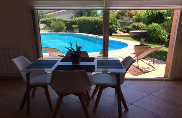 price nice flat T2 with swimming pool sector Montpellier between Sea and cevennes