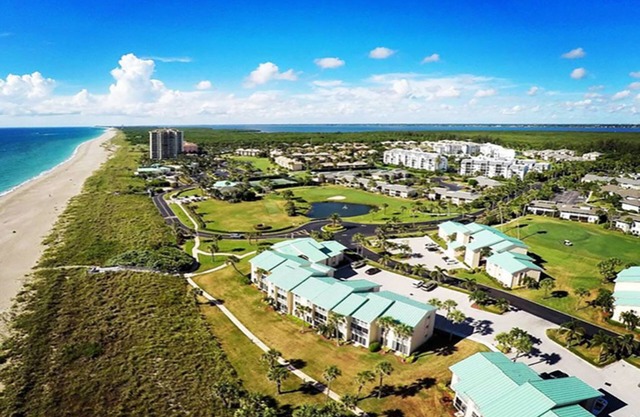 Private beachfront gated community located in the heart of Hutchinson Island!