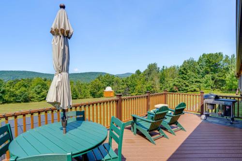 Private Hilltop Retreat Near Windham Mountain
