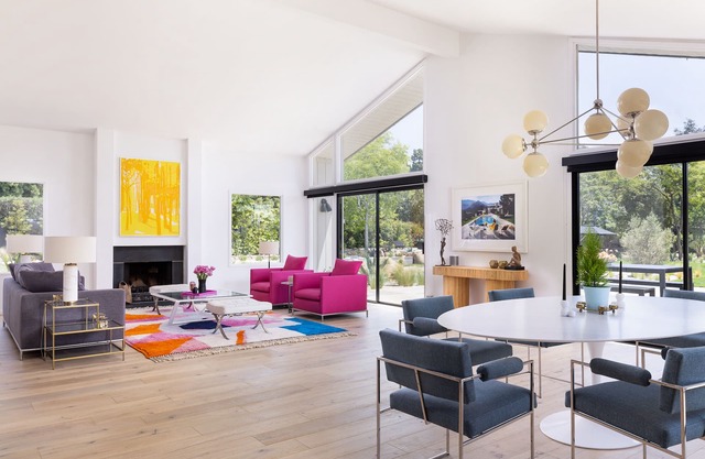 Private Montecito Modern Luxury w pool/spa on an acre. Pets, walk to everything.