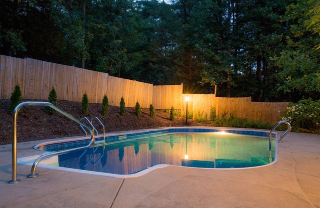Private Pool & Hot Tub on Serene Wooded Lot