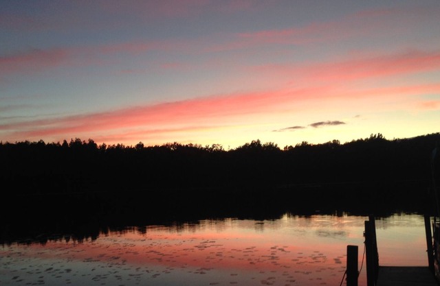 Private spacious lakefront lodge on 180 acres.