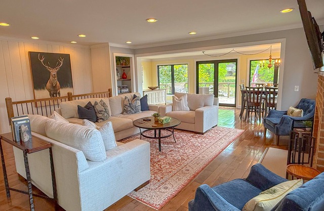 Private Waterfront Home on 1-Acre w/Cove
